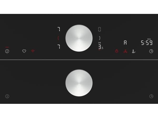 Neff T66PTX4L0, Svart, Inbyggd, 60 cm, Zoninduktionshäll, Keramisk, 4 zon(er)