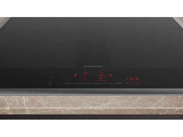 Siemens iQ700 EX645HXC1E, Svart, Inbyggd, 60 cm, Zoninduktionshäll, Keramisk, 4 zon(er)