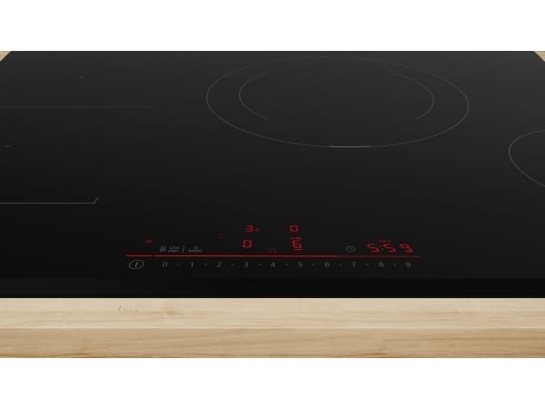 Bosch Serie 6 PVS831HB1E, Sort, Innebygget, 80 cm, Sonebasert induksjon, Glass-keramikk, 4 zone(s)