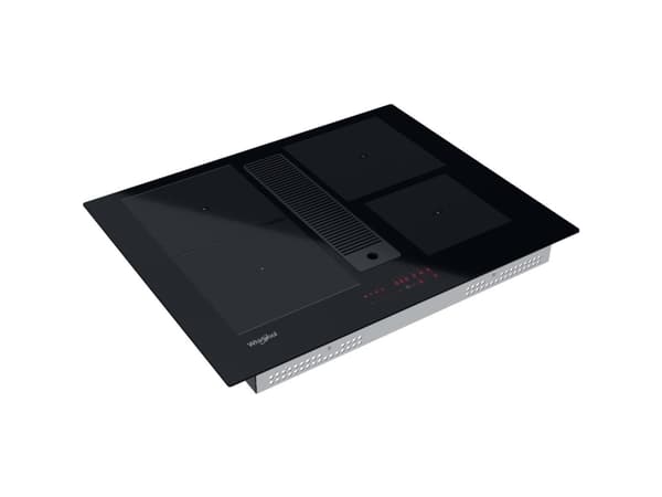 Whirlpool WVH 1065B F KIT, Svart, Inbyggnad, 65 cm, Zon induktionshäll, Keramik, 4 zon(er)