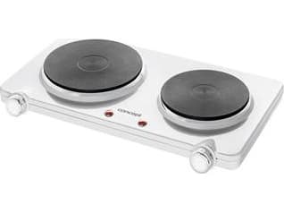 Concept VE-3025 frittstående komfyr To-brenner elektrisk komfyr 2250 W Hvit