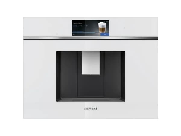 Siemens CT718L1W0, Espressomaskin, 2,4 l, Kaffe bønner, Innebygd kaffekvern, Hvit