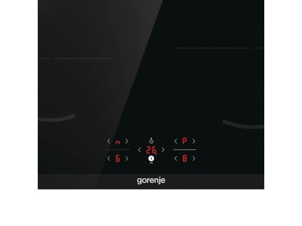 Gorenje GI6421BC, Sort, Innebygget, 59.5 cm, Sonebasert induksjon, Glass-keramikk, 4 zone(s)