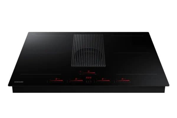 Samsung NZ84T9747VK/UR, Musta, Kiinteä, 83 cm, Keittoalueinduktioliesi, Keraaminen lasi, 4 alue(tta)
