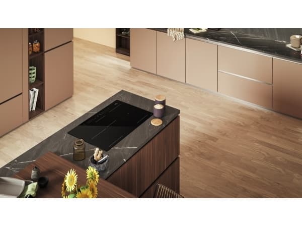 Hotpoint HS 1377C CPNE, Musta, Kiinteä, 77 cm, Keittoalueinduktioliesi, Keraaminen lasi, 4 alue(tta)