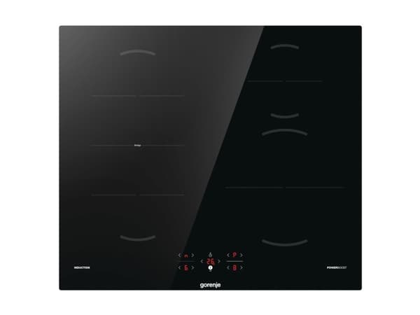 Gorenje G400 GI6421BSC - Induksjonskomfyrtopp - 4 plater - Nisje - bredde: 56 cm - dybde: 49 cm - uten ramme, - med skråkant - svart