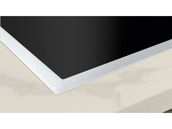Neff T58SHW1L0, Sort, Rustfritt stål, Innebygget, 80 cm, Sonebasert induksjon, Glass-keramikk, 5 zone(s)