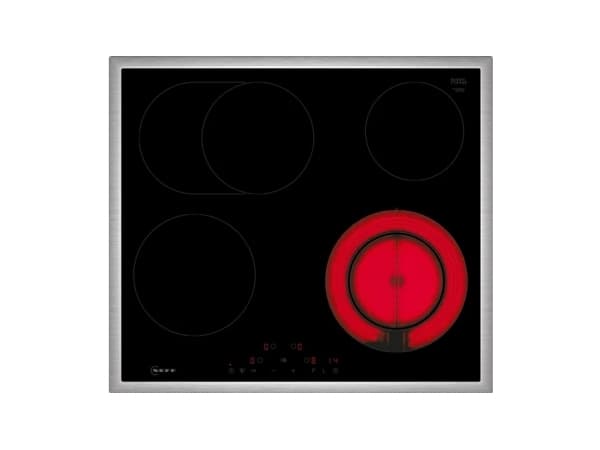 Neff T16SDF9L0, Sort, Innebygget, 60 cm, Keramisk, Glass-keramikk, 4 zone(s) Sort