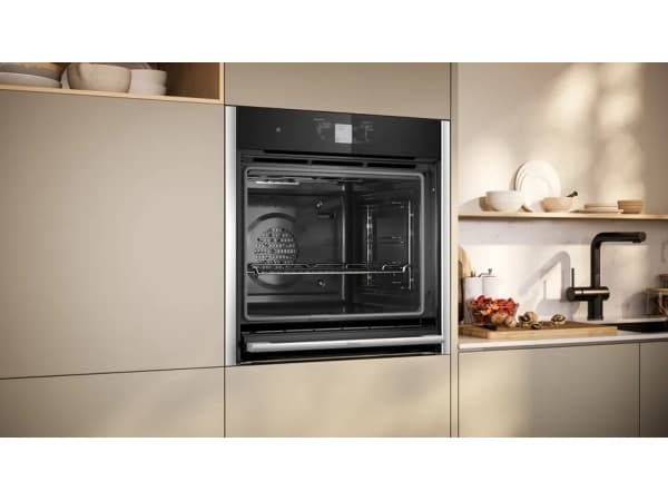 Neff B64CT73N0, Medium, Elektrisk ovn, 71 l, 71 l, 40 - 275 °C, Hydrolytisk + pyrolytisk