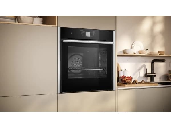 Neff B64CT73N0, Medium, Elektrisk ovn, 71 l, 71 l, 40 - 275 °C, Hydrolytisk + pyrolytisk