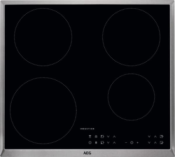 AEG IKB64301XB Black Built-in 57.6 cm Zone induction hob 4 zone(s)