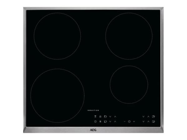 AEG IKB64301XB Black Built-in 57.6 cm Zone induction hob 4 zone(s)