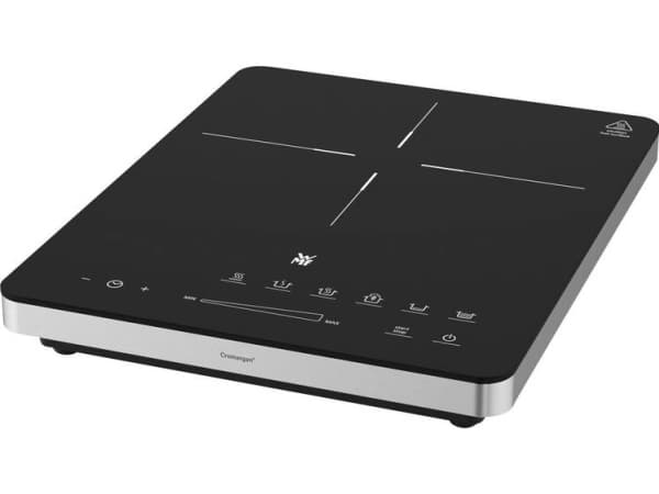 WMF Kult X 04.1524.0011, Svart, Benkeplate, Sonebasert induksjon, Glass-keramikk, 1 zone(s), 1 zone(s)