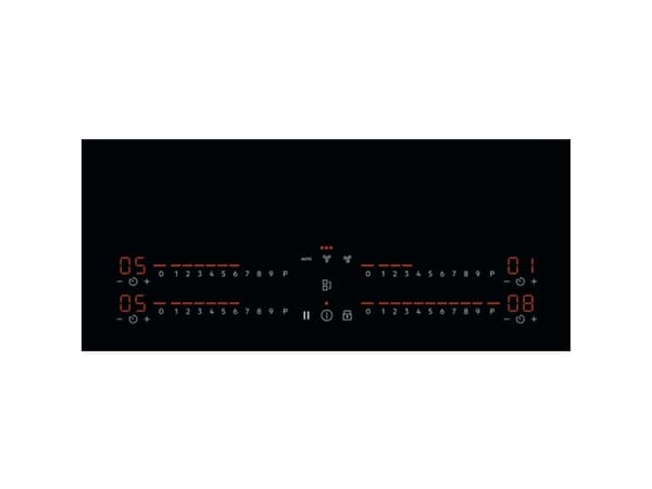 AEG CCE84543FB, Sort, Innebygget, 78 cm, Sonebasert induksjon, 4 zone(s), 4 zone(s)