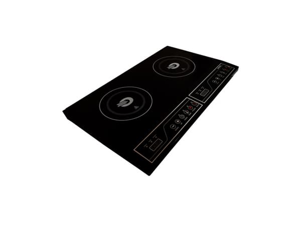 Orava VP-40i, Sort, Benkeplate, Sonebasert induksjon, 2 zone(s), 2 zone(s), Normal