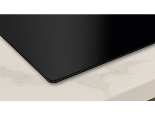 Neff V58NBS1L0, Sort, Innebygget, 80 cm, Sonebasert induksjon, Glass-keramikk, 4 zone(s)
