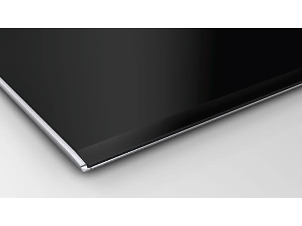 Bosch Serie 8 PIE875DC1E, Sort, Innebygget, Sonebasert induksjon, Glass-keramikk, 4 zone(s), 4 zone(s)