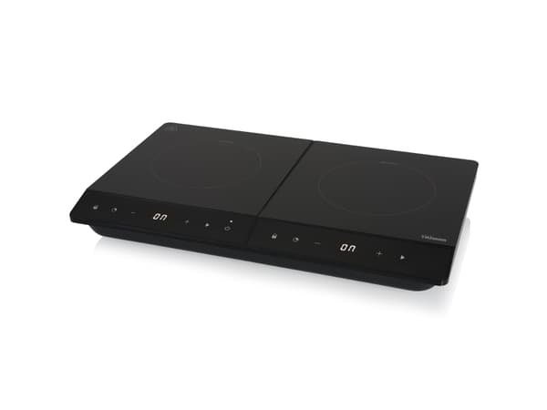 Induktionsplatta Dual IK-6162 19&amp;16cm LCD kosketusnäyttöön
