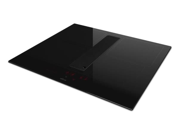 Elica NikolaTesla Velvet BL/A/60, Sort, Innebygget, 60 cm, Sonebasert induksjon, Glass, 4 zone(s)