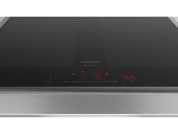 Siemens iQ700 EX645HXC1M, Musta, Sisäänrakennettava, 60 cm, Vyöhykeinduktiokeittotaso, Keraaminen, 4 vyöhykettä (vyöhykkeitä)