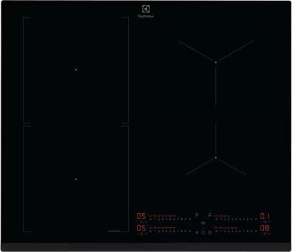Electrolux Serie 700 EIS62453 Black Built-in 60 cm Zone induction hob 4 zone(s) Sort