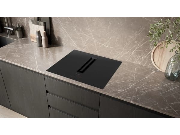 Siemens ED611BGA7, Sort, Innebygget, 60 cm, Sonebasert induksjon, Glass, 4 zone(s)