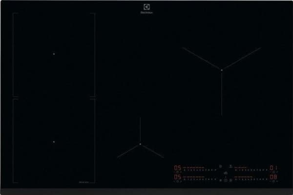 Electrolux Serie 700 EIS82453 Black Built-in 80 cm Zone induction hob 4 zone(s)