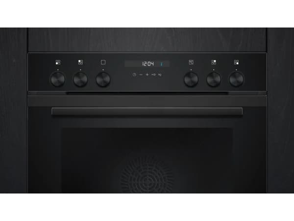 Siemens EQ522IAAB, Sonebasert induksjon, 4 zone(s), Glass-keramikk, Sort, Berøringskontroll, 59,2 cm
