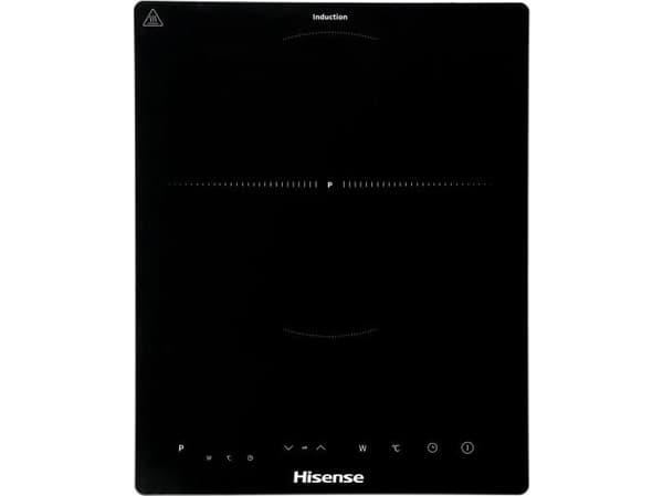 Hisense HIC2000Y, Black, Countertop, 28 cm, Zoneless induction hob, 1 zone(s), 1 zone(s) musta