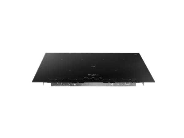 Whirlpool SmartCook SMO 654 OF/BT/IXL - Induksjonskomfyrtopp - 6 plater - Nisje - bredde: 56 cm - dybde: 48 cm - med avfaset front- og baksideinnredn