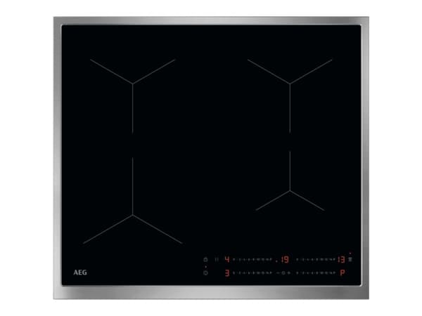 AEG TO64IA0FXB, Svart, Inbyggd, 60 cm, Induktionshäll med zon, Glass-keramisk, 4 zone(s) Svart