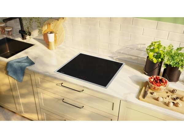 Neff T56SBF1L0, Svart, Inbyggnad, 60 cm, Zon induktionshäll, Keramik, 4 zon(er)