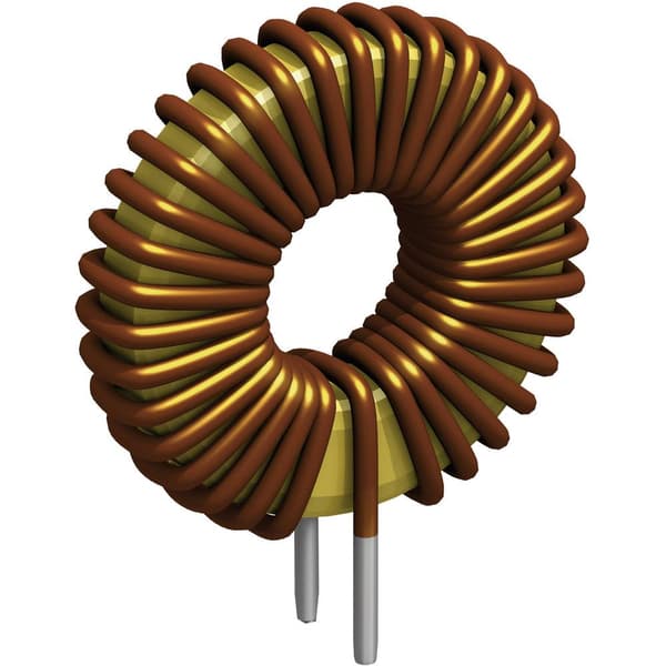 Fastron TLC/2.5A-102M-00 TLC/2.5A-102M-00 Drossel Ringkärna Radialt hållmonterade TLC/2,5 A Rastermått 13 mm 1000 µH 2.