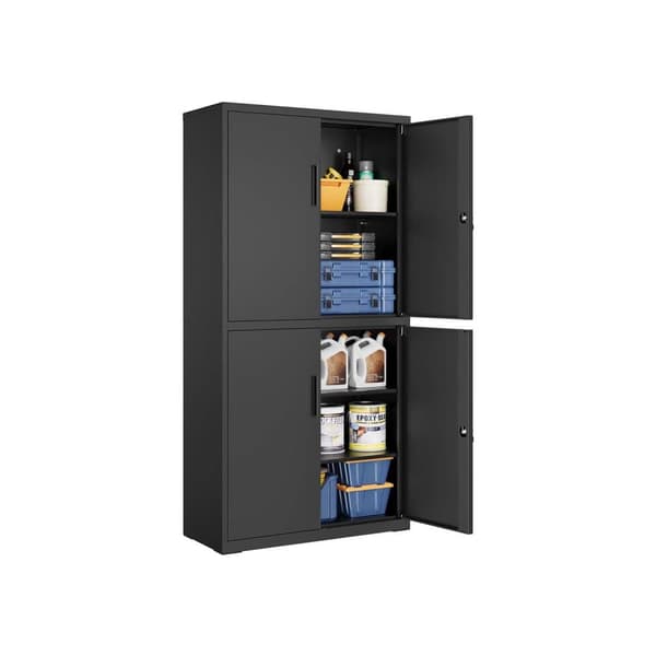 Arkivskab, SONGMICS OMC016G01, 40x80x180 cm, Mat Sort