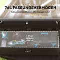Miniatyrbillede 5 af 9: Opbevaringsboks, 99x33x25.5 cm, Sort
