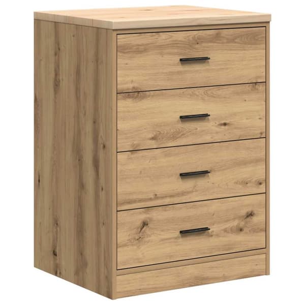 Förvaringsskåp för garage hantverksmässig ek 60x51x85 cm