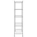 Miniatyrbillede 3 af 7: vidaXL opbevaringsstativ med 5 hylder 90x35x180 cm 250 kg krom