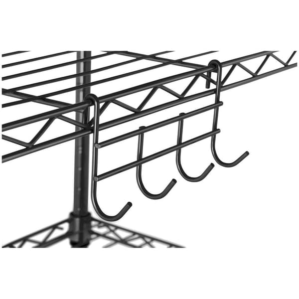 Royal Catering Förvaringshylla i metall - 5 hyllor - epoxy-beläggning