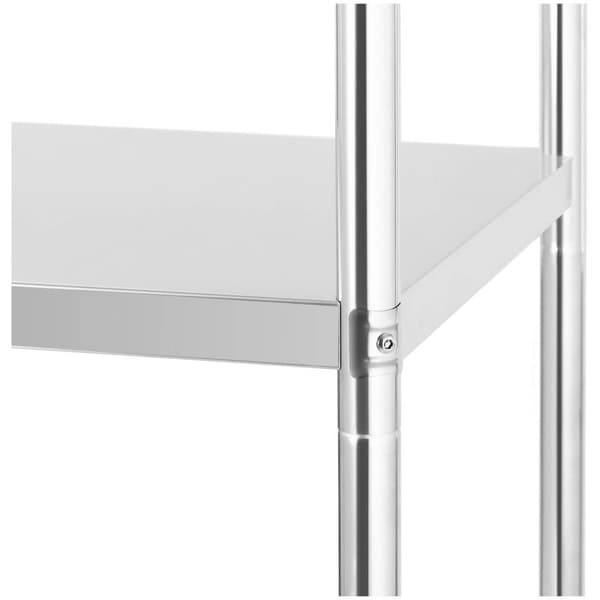 Royal Catering Rostfri hylla - 80 x 40 x 180 cm - Royal Catering - 200 kg