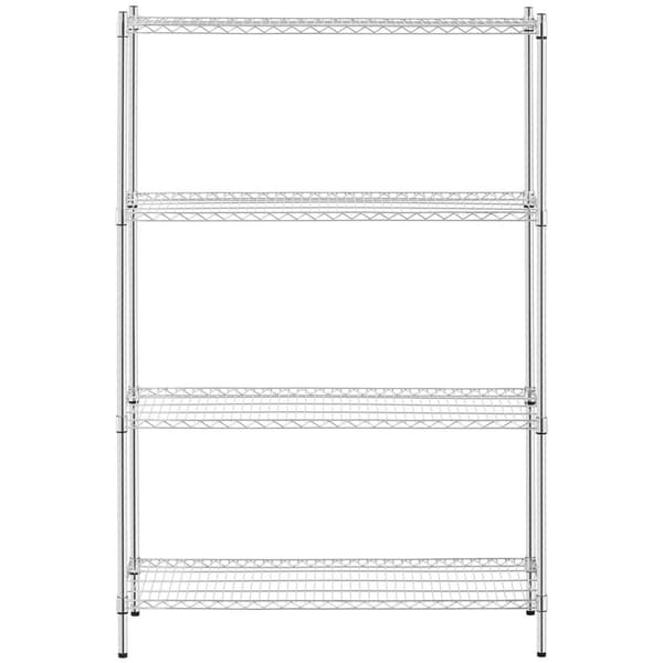 Royal Catering Förvaringshylla i metall - 120 x 45 x 180 cm - 1000 kg