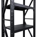Miniatyrbillede 5 af 8: Fornorth Stålreol 800kg, 100x60x200cm, sort