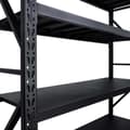 Miniatyrbillede 5 af 8: Fornorth Stålreol 800kg, 200x60x200cm, sort