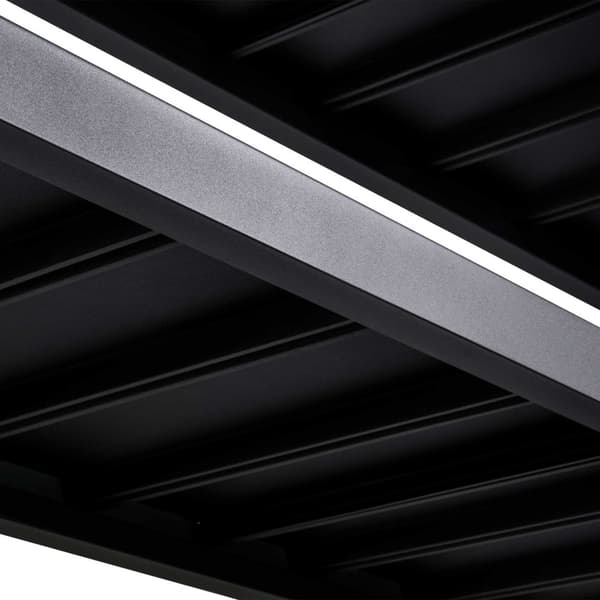 Fornorth Stålreol 800kg, 200x60x200cm, sort
