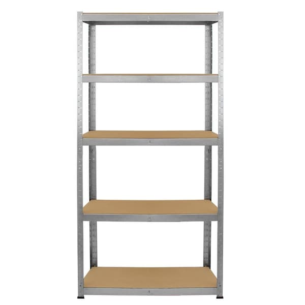 6 x GALWIX 90 cm x 180 cm x 30 cm galvaniserede hylder