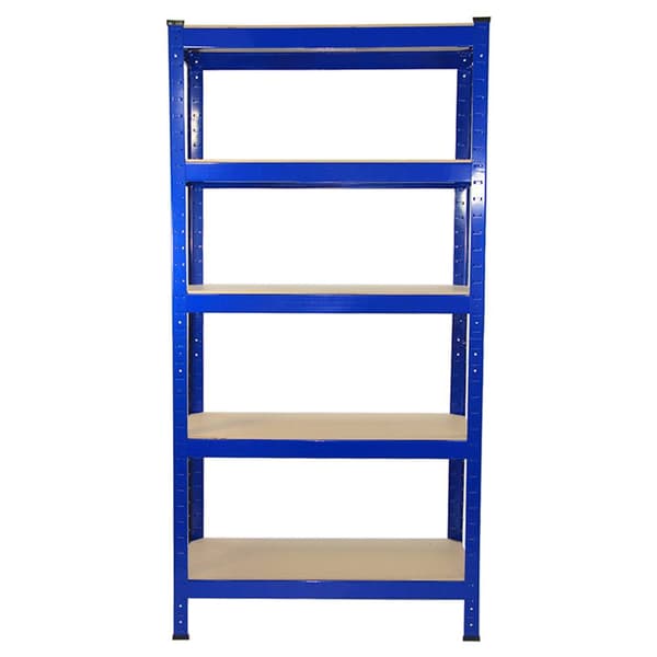 Monsterreol 2 x T-Rex 90 cm Blå Arbejdsbænk / Opbevaringshylde i Metal