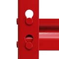 Miniatyrbillede 8 af 9: Monster Racking Z-Rax Extra Strong Steel Shelves, Red, 90cm W, 45cm D