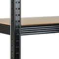 Miniatyrbild 8 av 9: Hyllenhet förvaringsställ - Metall - 150x75x30 cm - Svart