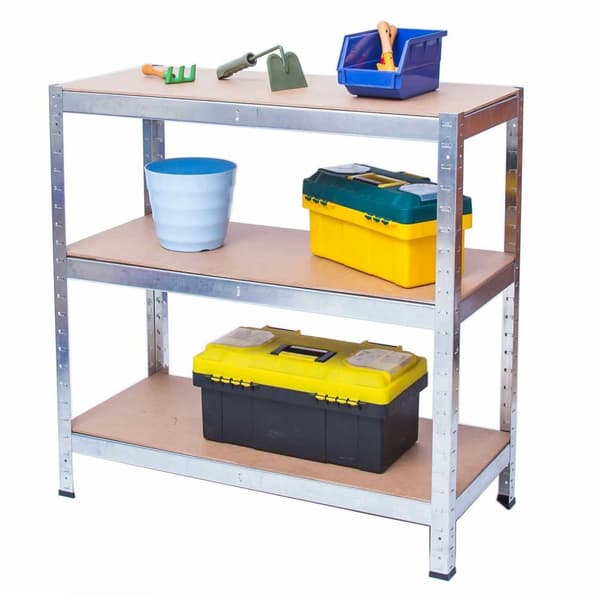 Hylla 205 x 120 x 45 - Förvaringsställ - Galvaniserad