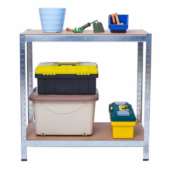 Hylla 205 x 120 x 45 - Förvaringsställ - Galvaniserad