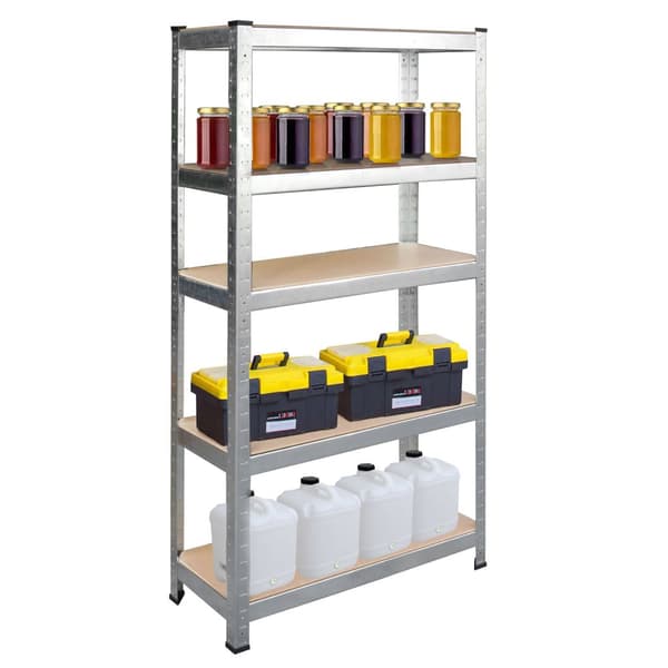 Hylla 205 x 120 x 45 - Förvaringsställ - Galvaniserad